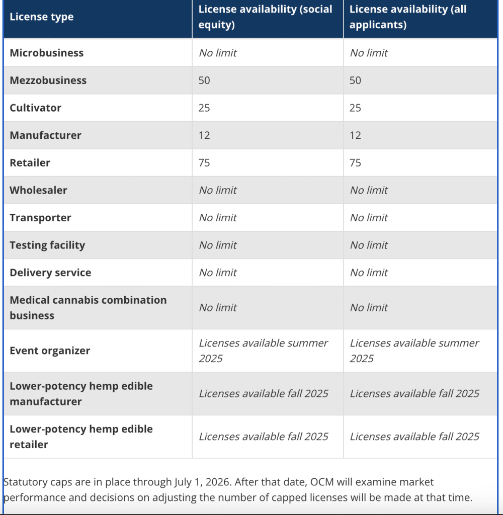 Minnesota canabis license types