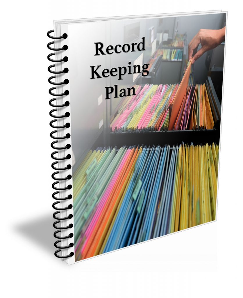 cannabis record keeping plan